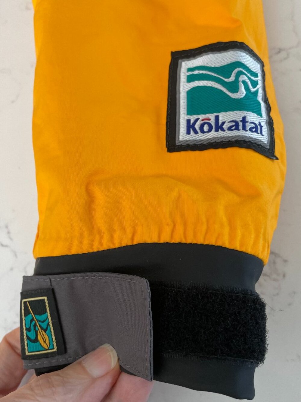 Kokatat Stoke High Performance Dry Top Style 24422 100% Nylon Orange Black Sz M - Picture 7 of 14